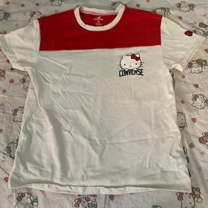 SUPER CUTE CONVERSE HELLO KITTY SHIRT
